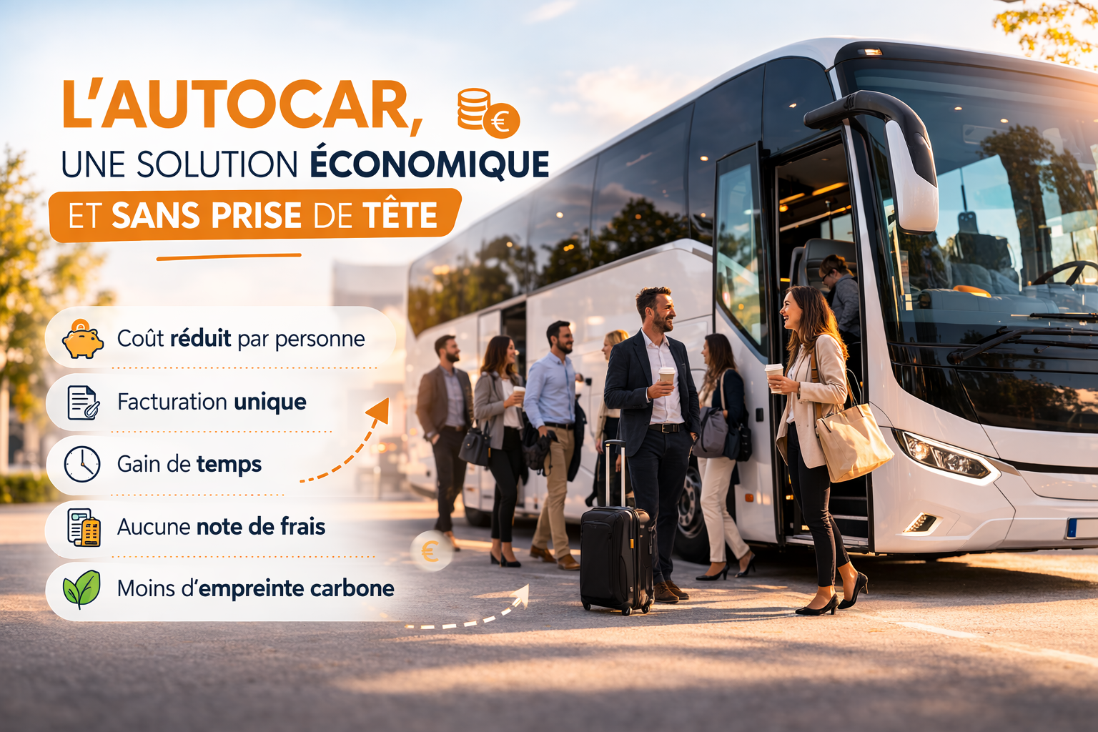transport professionnel autocar économique